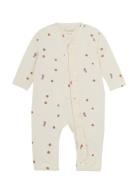 Nightsuit Pyjamas Sie Jumpsuit Cream Fixoni