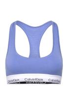 Unlined Bralette Lingerie Bras & Tops Soft Bras Tank Top Bras Blue Cal...