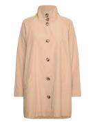 Materesa Tynd Frakke Beige Masai