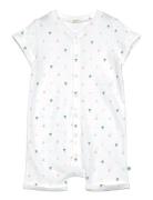 Overall Bodysuits Short-sleeved White United Colors Of Benetton