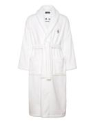 Polo Bear Cotton Terry Robe Morgenkåbe Badekåbe White Polo Ralph Laure...