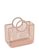 Samantha Basket Home Kids Decor Storage Storage Baskets Pink Liewood