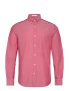 Reg Classic Poplin Shirt Tops Shirts Casual Pink GANT