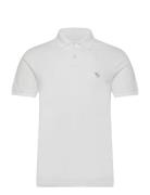 Anf Mens Knits Tops Polos Short-sleeved White Abercrombie & Fitch