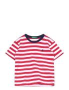 T-Shirt Tops T-Kortærmet Skjorte Red United Colors Of Benetton