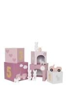 Stapelbar Kub Bunny 1-5 Toys Baby Toys Educational Toys Stackable Bloc...