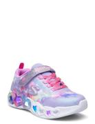 Girls Infinite Heart Lights Low-top Sneakers Multi/patterned Skechers