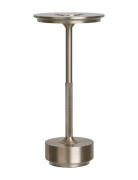 Fina - Table Lamp, Silver, Rechargeable, 13X13X28,5 Cm Home Lighting L...