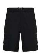 Jett Shorts Bottoms Shorts Cargo Shorts Black Fat Moose