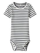 Nbnbani Ss Body Noos Bodies Short-sleeved White Name It