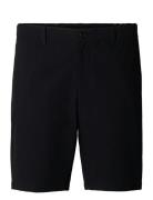 Slhregular-Karl Seersucker Shorts Bottoms Shorts Casual Black Selected...