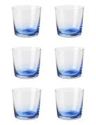 Hue Home Tableware Glass Drinking Glass Blue Broste Copenhagen