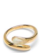 Pdpaola Prehnite Kalia Ring Ring Smykker Gold PD Paola