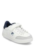 Courtbay Velcro Kids Sport Sneakers Low-top Sneakers White FILA