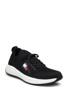 Tjm Runner Kntitted Sneakers Sko Black Tommy Hilfiger
