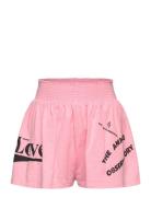 Ostrich Kid Shorts Pink Bottoms Shorts Pink THE ANIMALS OBSERVATORY