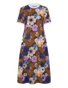 Melissa Dress Dresses Summer Dresses Brown Jumperfabriken