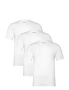 Tshirt Rn 3P Bamboo Tops T-Kortærmet Skjorte White BOSS