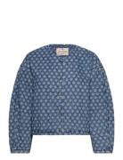 Rumer Quilted Liner Shrt Faye Quiltet Jakke Blue Levi's®