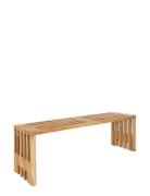 Elina - Bench, Teak, Nature, 140X35X48 Cm Home Furniture Chairs & Stoo...