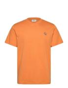 Sdpei Tops T-Kortærmet Skjorte Orange Solid