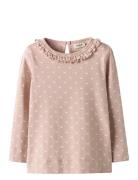 Nmfgayo Ls Slim Top Lil Tops T-shirts Long-sleeved T-Skjorte Pink Lil'...