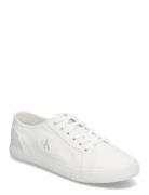 Ess Vulc Low Mg Canvas Low-top Sneakers White Calvin Klein