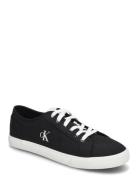 Ess Vulc Low Mg Canvas Low-top Sneakers Black Calvin Klein