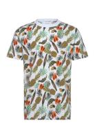 Juicy Aop O-Neck Tee S/S Tops T-Kortærmet Skjorte Multi/patterned Lind...