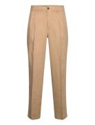 Trousers Bottoms Trousers Linen Trousers Beige United Colors Of Benett...