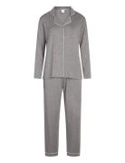 Joy Pj Set Pyjamas Nattøj Grey CCDK Copenhagen