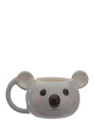 Shaped Mug Home Meal Time Cups & Mugs Cups Grey Puckator