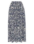 Liv Medallion Skirt Skirts Maxi Skirts Multi/patterned Newhouse