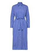 Rel Poplin Shirt Dress Dresses Shirt Dresses Blue GANT