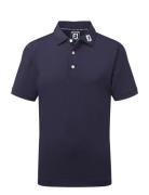 Stretch Pique Solid Tops T-shirts Polo Shirts Short-sleeved Polo Shirt...