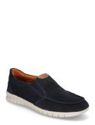 321Akm Loafers Flade Sko Navy Bugatti