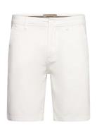 Bhednan Twill Shorts Bottoms Shorts Chinos Shorts White Blend