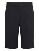 Plain Suit Shorts Bottoms Shorts Chinos Shorts Black Lindbergh
