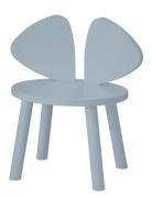 Mouse Childrens Chair Home Kids Decor Furniture Blue Nofred