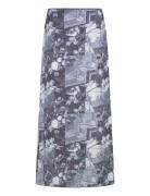 Long Maxi Skirt Skirts Maxi Skirts Grey Monki