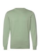Barbour Pima Cotton Crew Designers Knitwear Round Necks Green Barbour