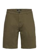 Milano Twill Shorts Bottoms Shorts Chinos Shorts Green Clean Cut Copen...