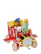 Bamse Flygande Bil Toys Playsets & Action Figures Wooden Figures Multi...