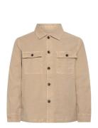 Reg Cot/Linen Overshirt Designers Overshirts Beige GANT