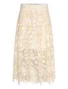 Cmlarah-Skirt Skirts Knee-length & Midi Skirts Cream Copenhagen Muse