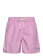 5.75-Inch Traveler Classic Swim Trunk Designers Shorts Pink Polo Ralph...