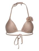 Lima Bikini Top Swimwear Bikinis Bikini Tops Triangle Bikinitops Beige...
