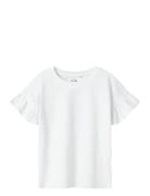 Nkfvilukka Ss Rlx Top Tops T-Kortærmet Skjorte White Name It
