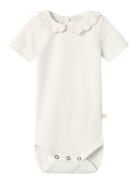 Nbffundo Ss Slim Body Lil Bodies Short-sleeved White Lil'Atelier