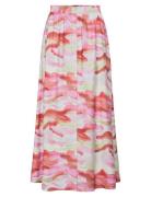 Yasarola Hw Maxi Skirt S. Skirts Maxi Skirts Pink YAS